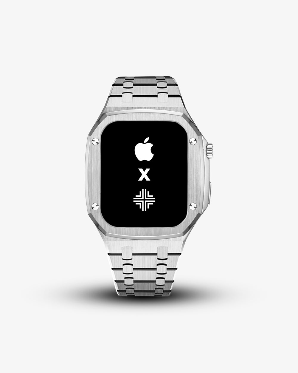 Swiss Concept Royal Classic Edition Stainless Steel Apple Watch Case - Precision Engineered