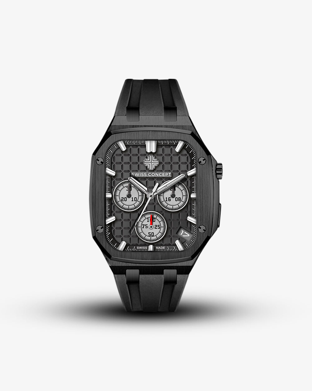 Swiss Concept Royal Sport Edition Matte Black Apple Watch Case - Swiss Design