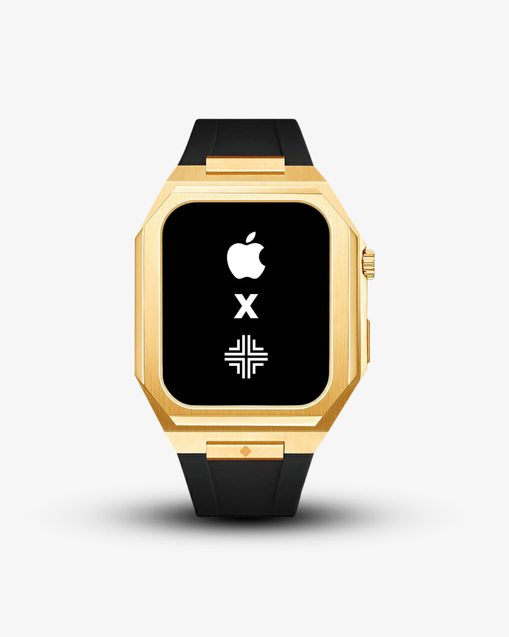 Swiss Concept Nautical Sport Edition Yellow Gold Apple Watch Case - Precision Engineered