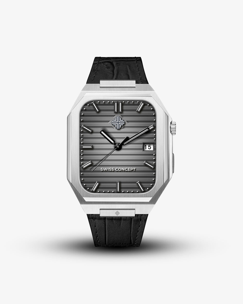 Swiss Concept Nautical Luxury Edition Stainless Steel Apple Watch Case - Swiss Design
