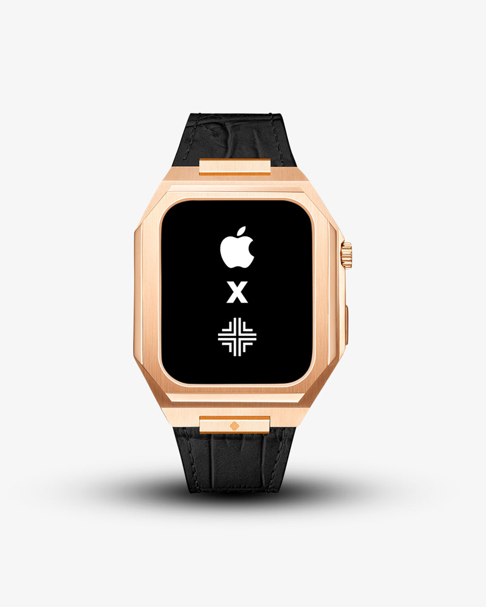Swiss Concept Nautical Luxury Edition Rose Gold Apple Watch Case - Precision Engineered