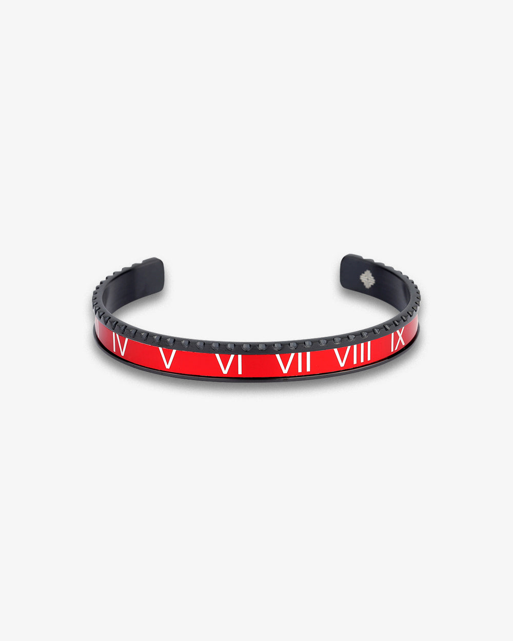 Swiss Concept Classic Roman Numeral Speed Bracelet (Red & Black Gold) - Stainless Steel