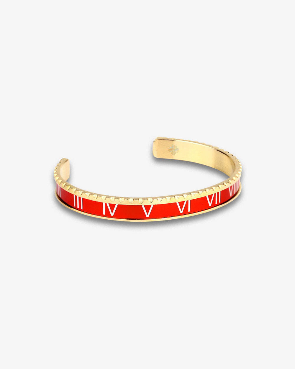 Swiss Concept Classic Roman Numeral Speed Bracelet (Red & Yellow Gold) - 18 Karat Finish