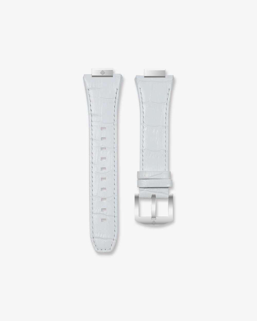 Swiss Concept Nautical Luxury Edition Strap (Diamond White & Stainless Steel)