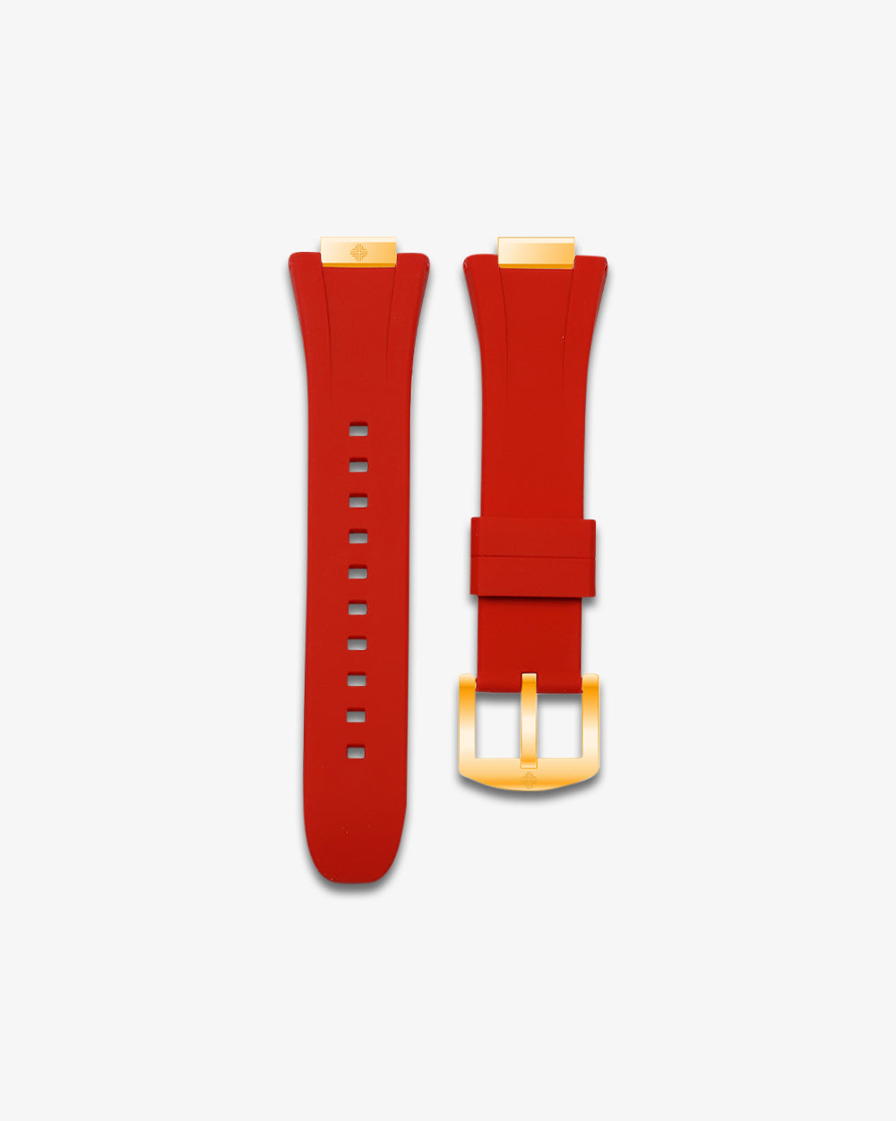 Swiss Concept Nautical Sport Edition Strap (Nautical Red & Yellow Gold)