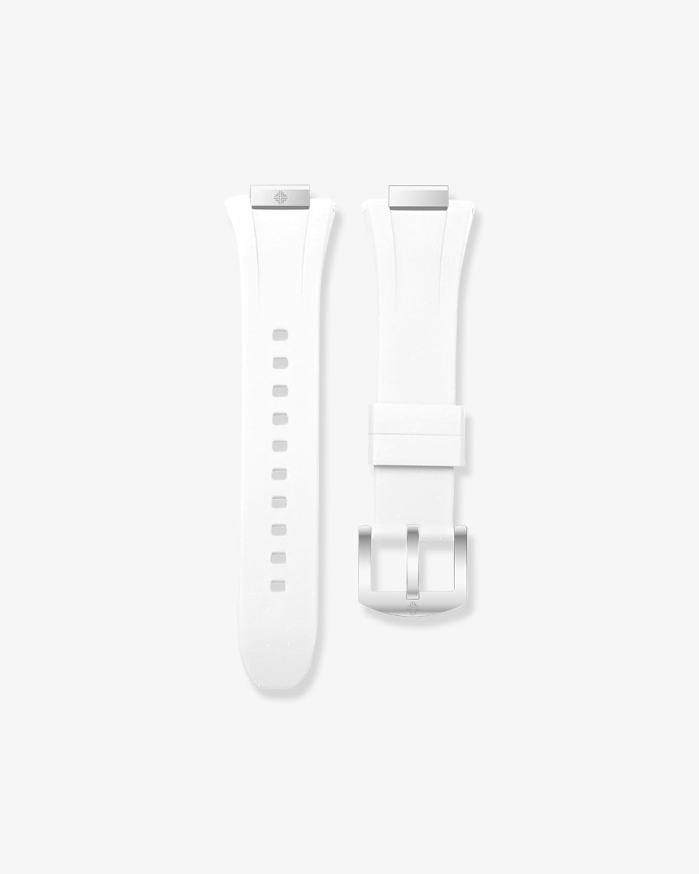 Swiss Concept Nautical Sport Edition Strap (Ice White & Stainless Steel)