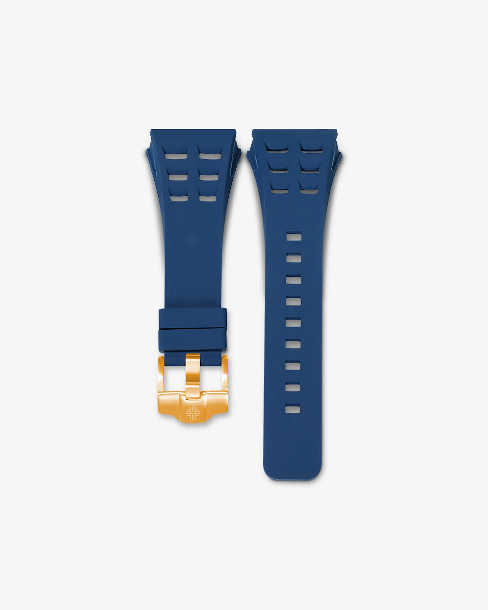 Swiss Concept Racing Series Strap (Azure Blue & Yellow Gold)