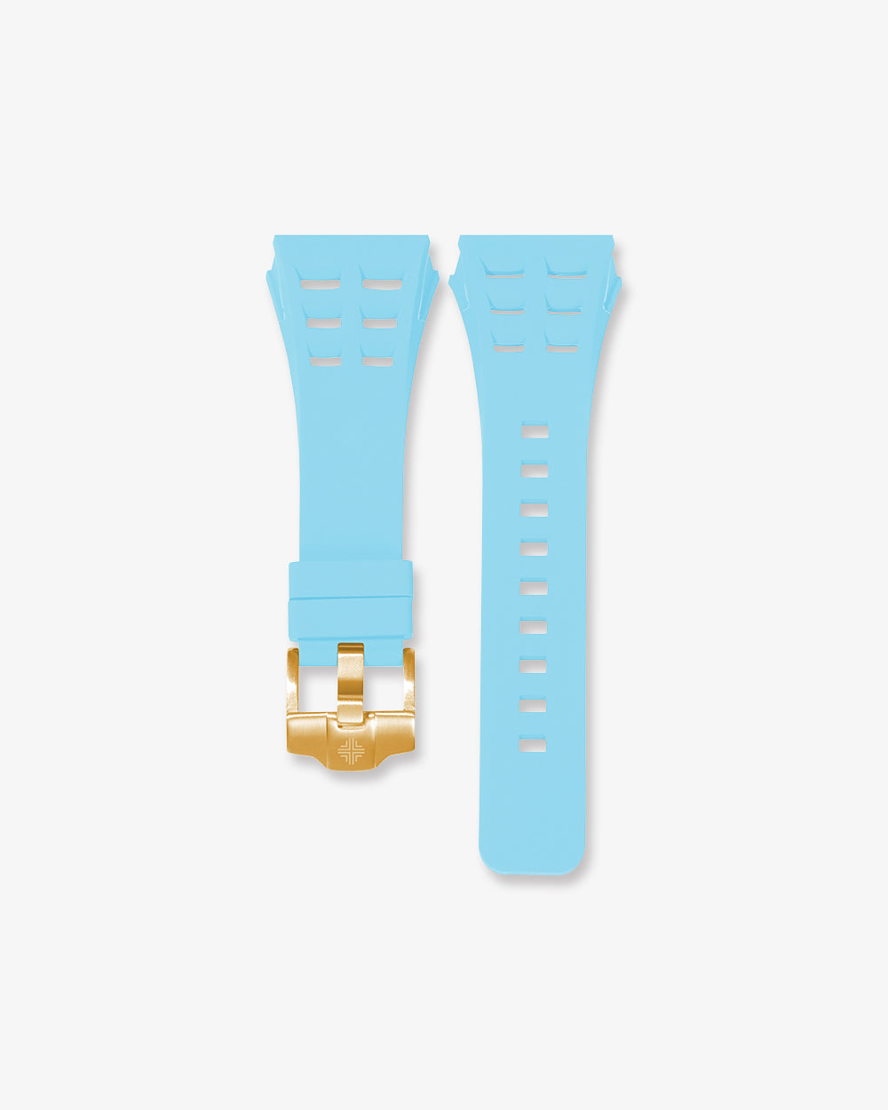 Swiss Concept Racing Series Strap (Miami Blue & Yellow Gold)