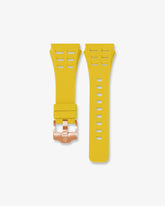 Swiss Concept Racing Series Strap (Modena Yellow & Rose Gold)