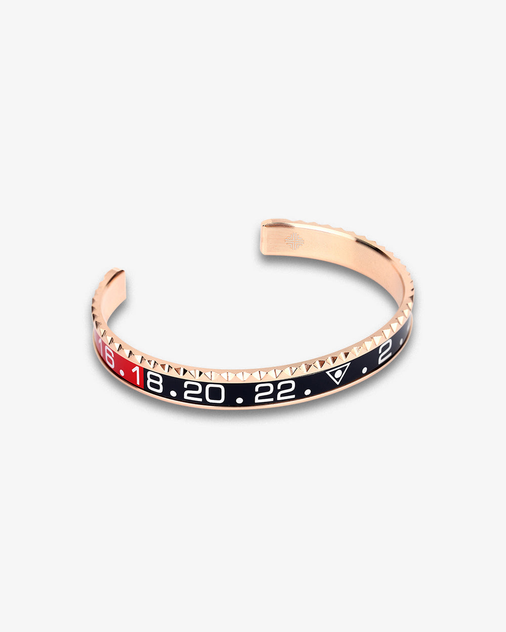 Swiss Concept Classic Roman Numeral Speed Bracelet (Red & Rose Gold)