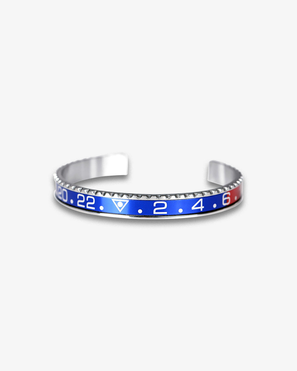 Swiss Concept Classic Dual Time GMT II 'Pepsi' Speed Bracelet (Stainless Steel) - Stainless Steel